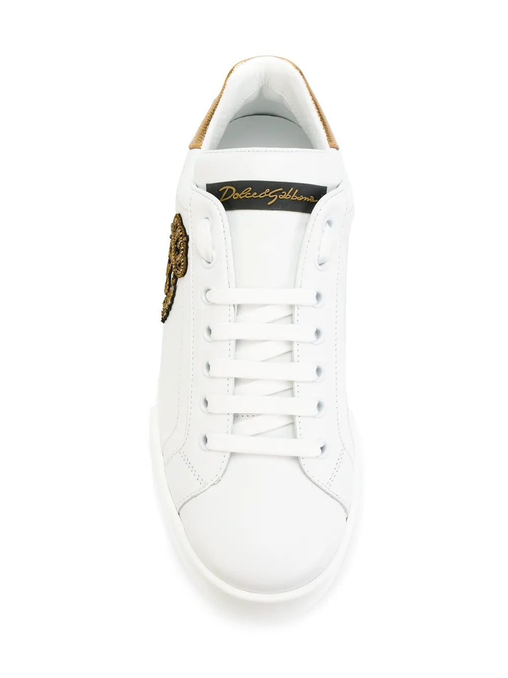 Portofino Crown-Patch Leather