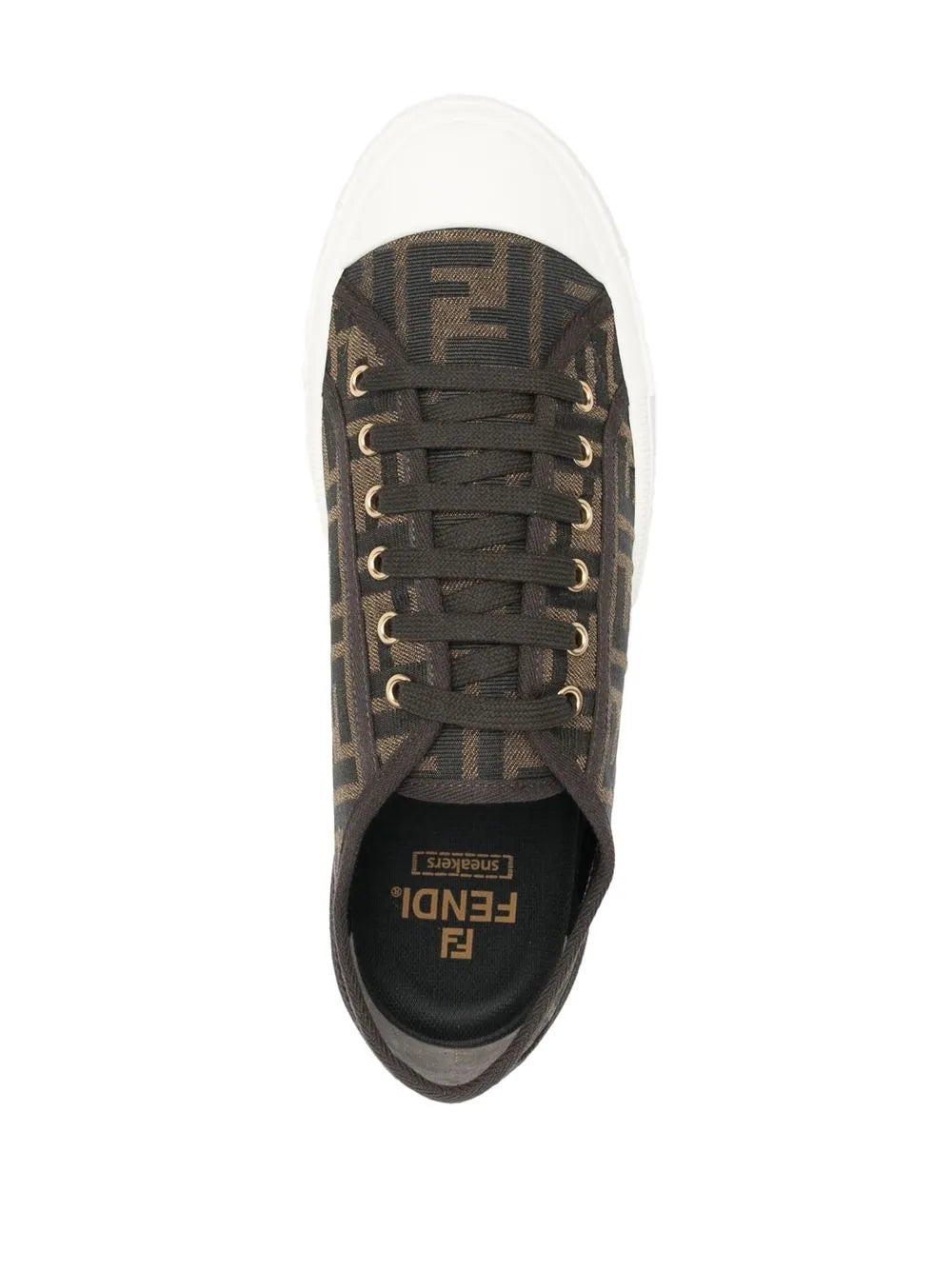 Jacquard-Logo Low-Top