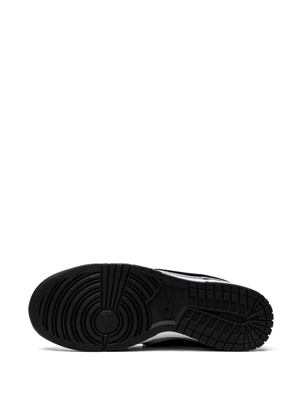Dunk Low Chenille Swoosh Black Grey
