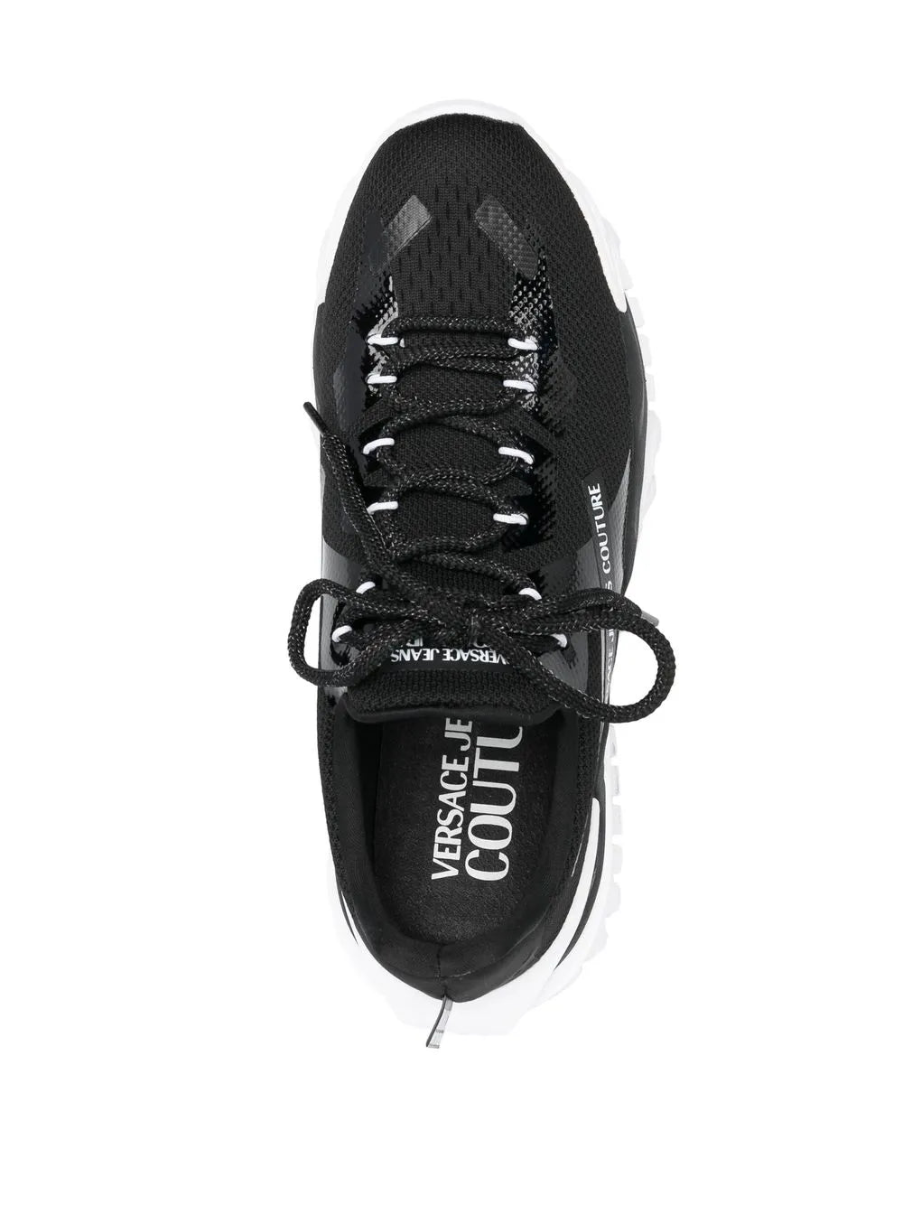 Jeans Couture Logo-Print Low-Top
