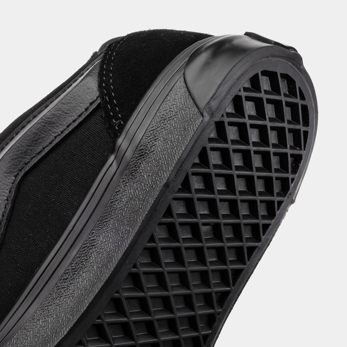 Exclusive Knu Skool Grade School Lifestyle Shoes (Black) — 3.5Y — Lifestyle View