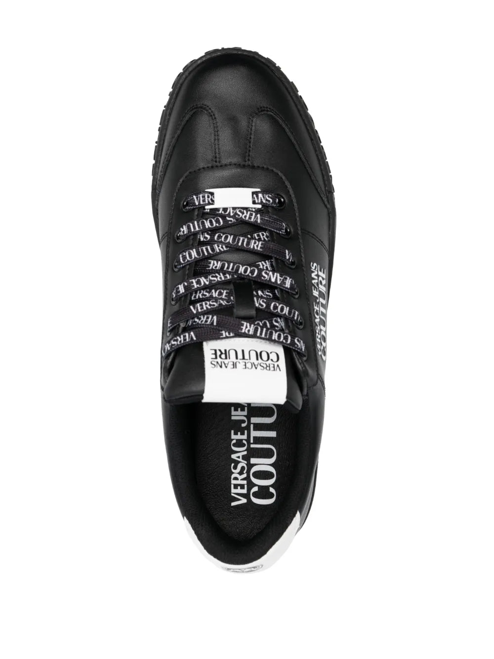 Jeans Couture Logo-Print Low-Top