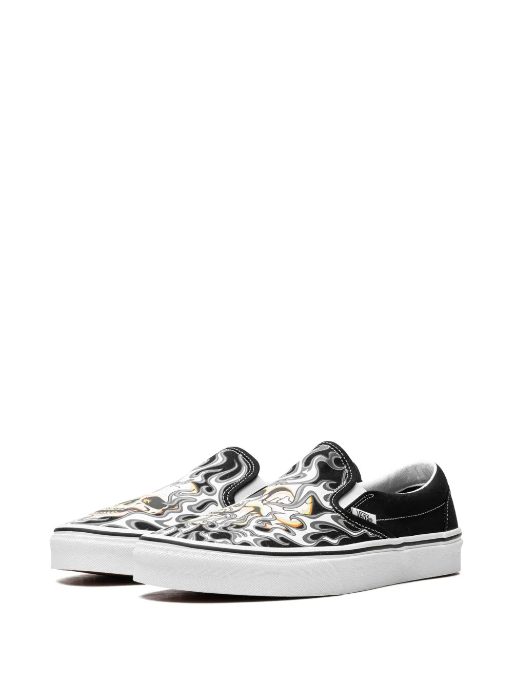 Classic Slip-On Flame Skull
