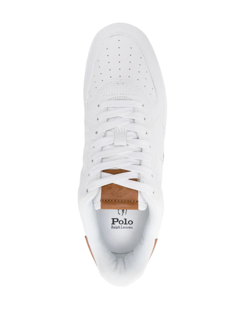 Polo Pony Embroidered Leather