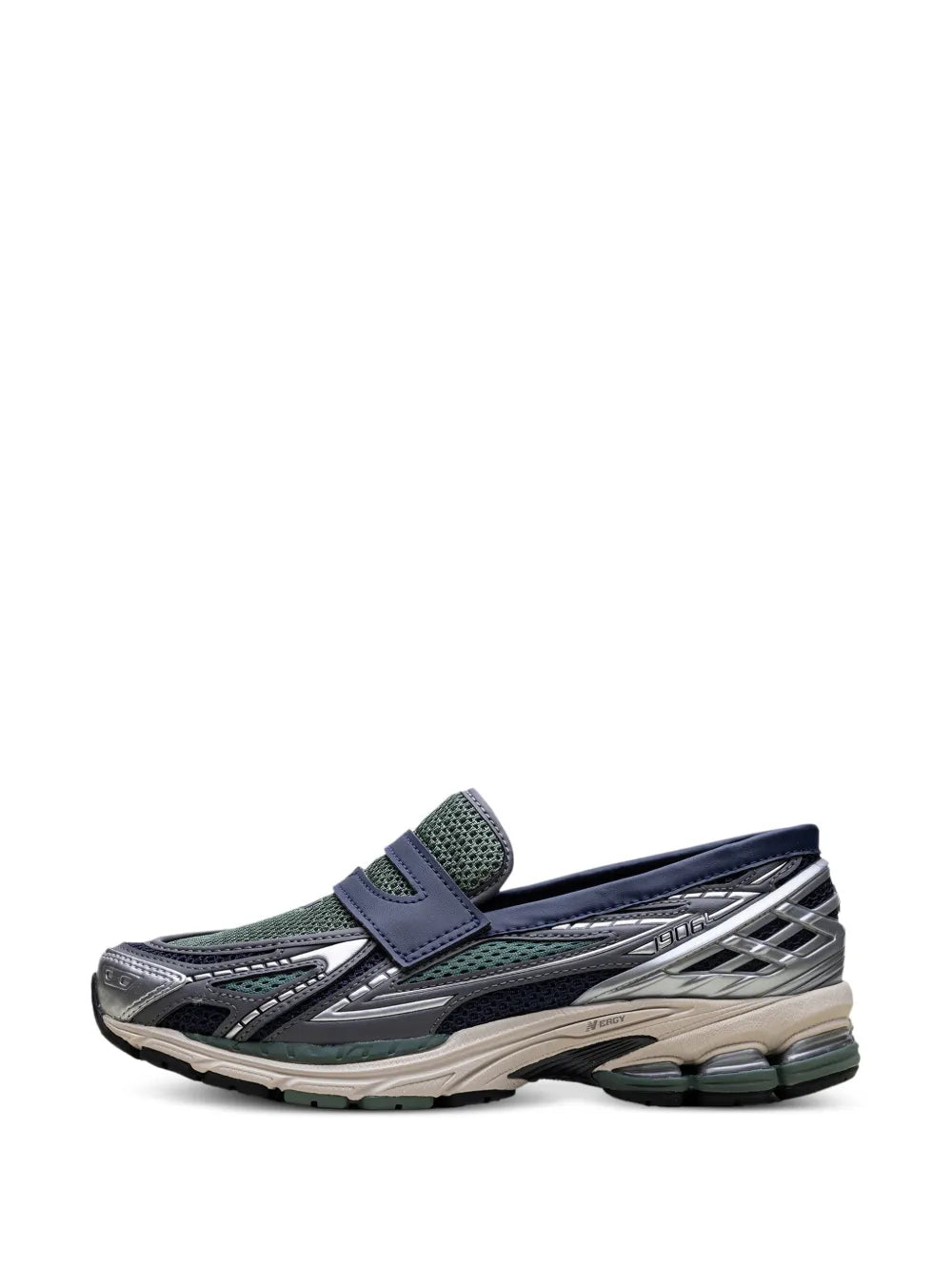 1906L Silver Metallic/Navy/Dark Juniper Loafers