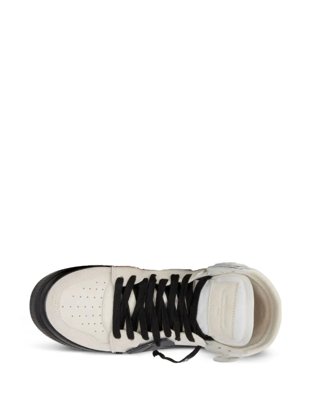 High Top Vulcanized White/Black