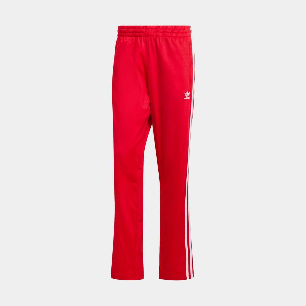Exclusive Adicolor Classic Firebird Track Mens Pants (Red/White) — S — Front View
