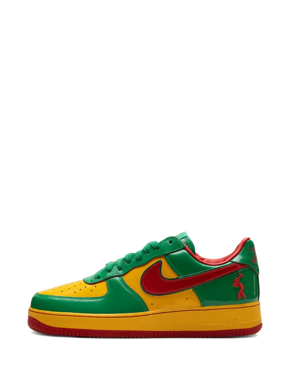 Lil Yachty Concrete Boys Air Force 1 Low Lucky Green/Mystic Red