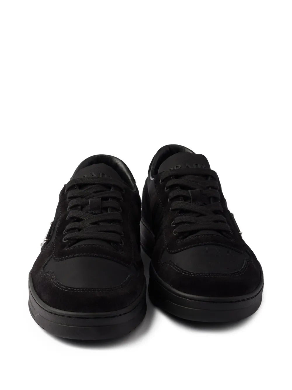 Downtown Triangle-Logo Suede