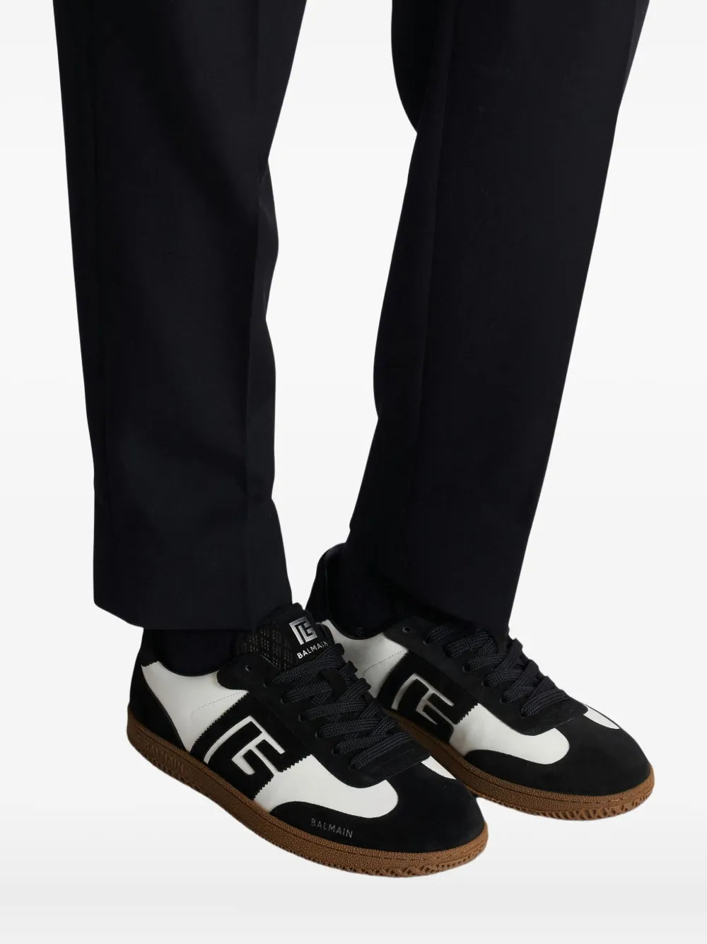 Swan Suede-Leather Logo