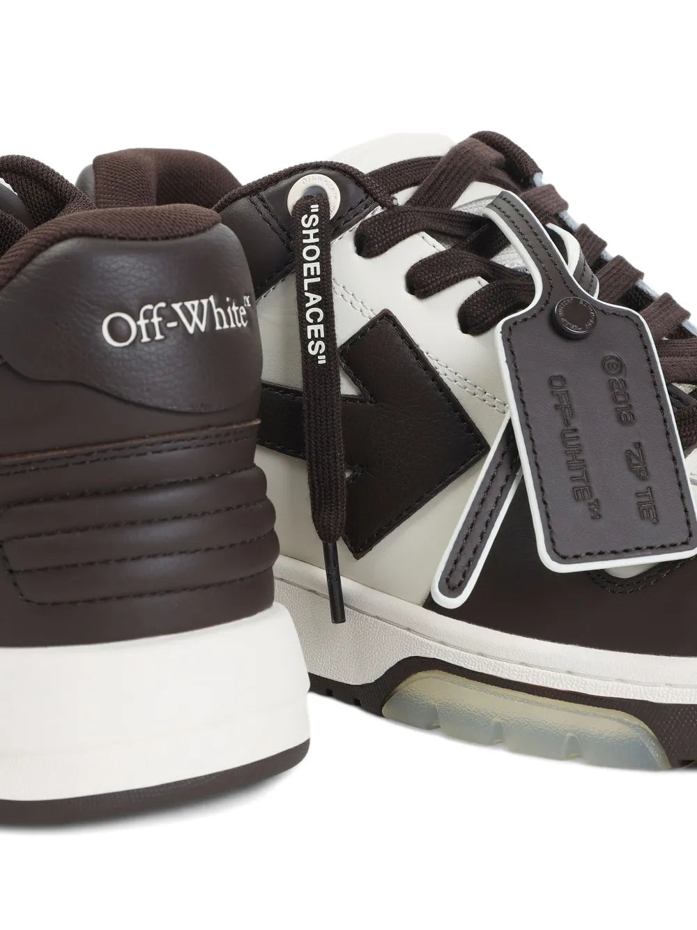 Our Of Office Arrow-Patch Leather
