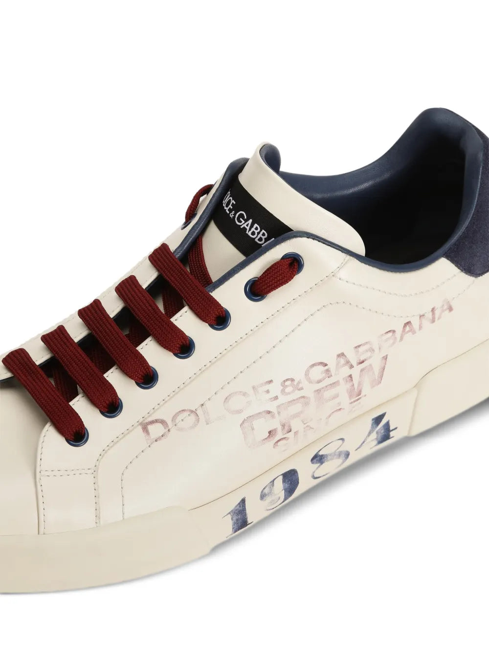 Printed-Logo Lace-Up