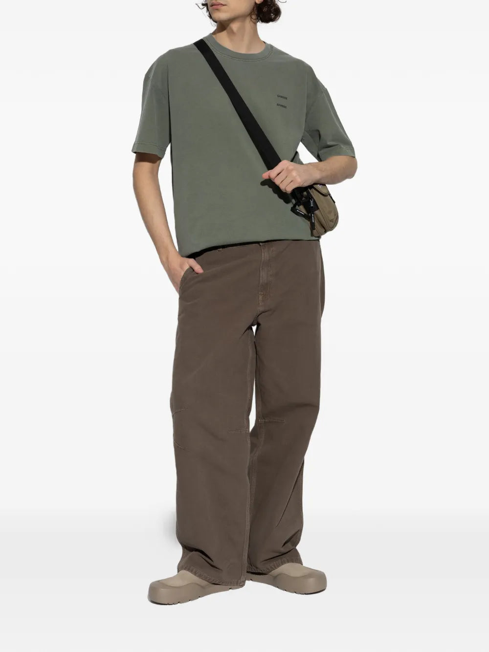 Reykjavik Buckle-Strap Nubuck Leather