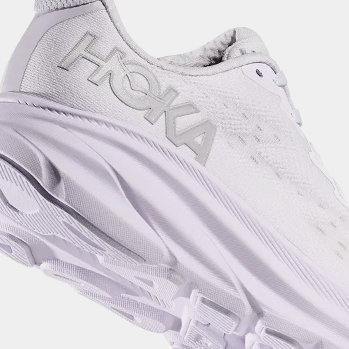 Exclusive Clifton 9 Womens Running Shoes (Starlight Glow) — 5 — Top View