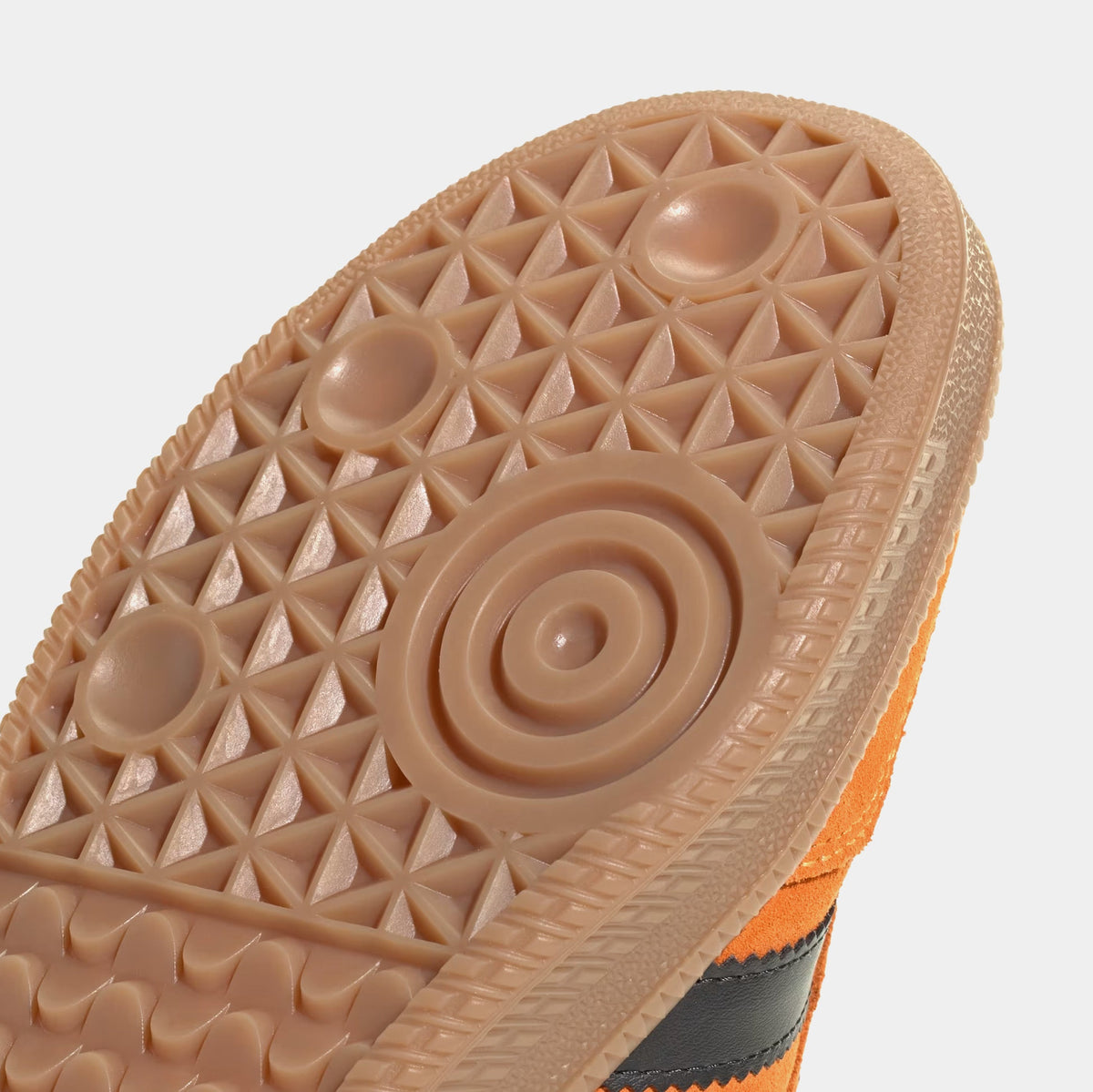 Exclusive Samba XLG Mens Lifestyle Shoes (Crew Orange/Carbon/Gum) — 4 — Detail View