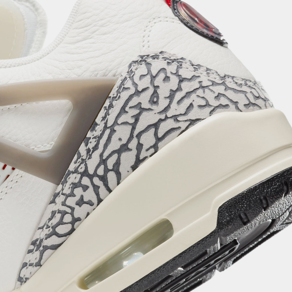 Exclusive Spizike Low Mens Basketball Shoes (Sail/Anthracite/Coconut Milk/Varsity Red) — 8 — Top View
