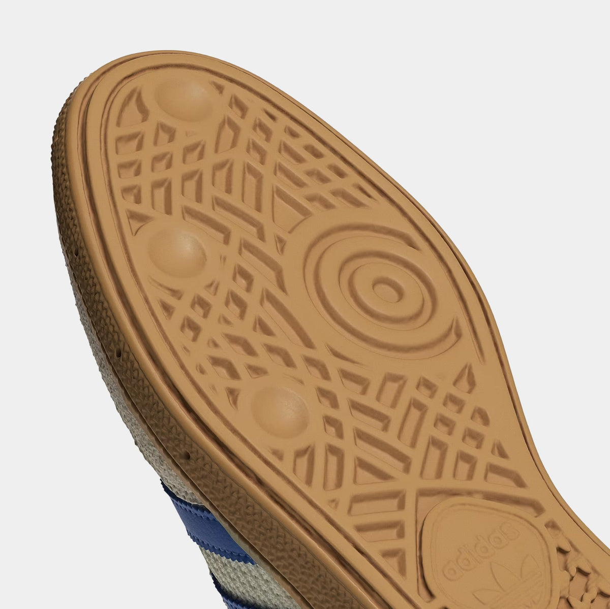 Exclusive Handball Spezial Mens Lifestyle Shoes (Cream White/Blue/Warm Sandstone) — 4 — Detail View