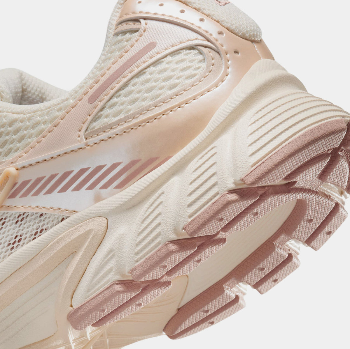 Exclusive V5 RNR Womens Running Shoes (Soft Pearl/Particle Pink/Pearl White) — 5 — Lifestyle View