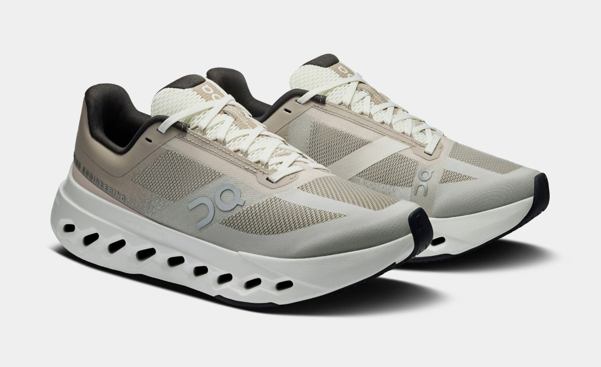 Exclusive Cloudsurfer Next Womens Running Shoes (Fog/Ivory) — 5 — Top View