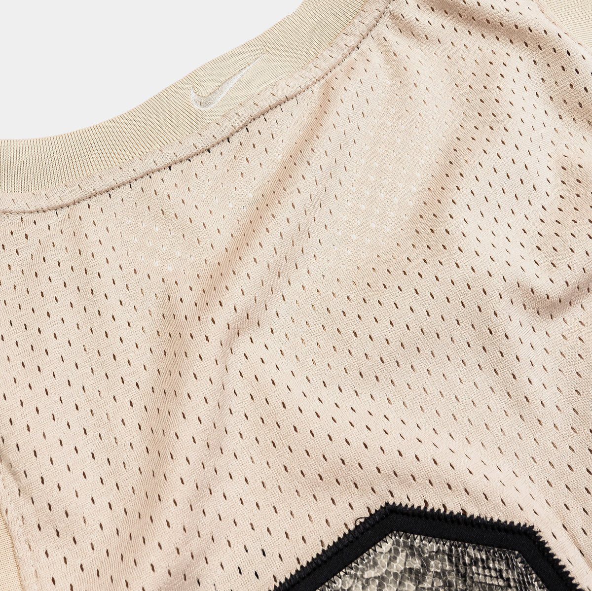 Exclusive Kobe Bryant Mamba Mens Jersey (Sanddrift/Black) — S — Top View
