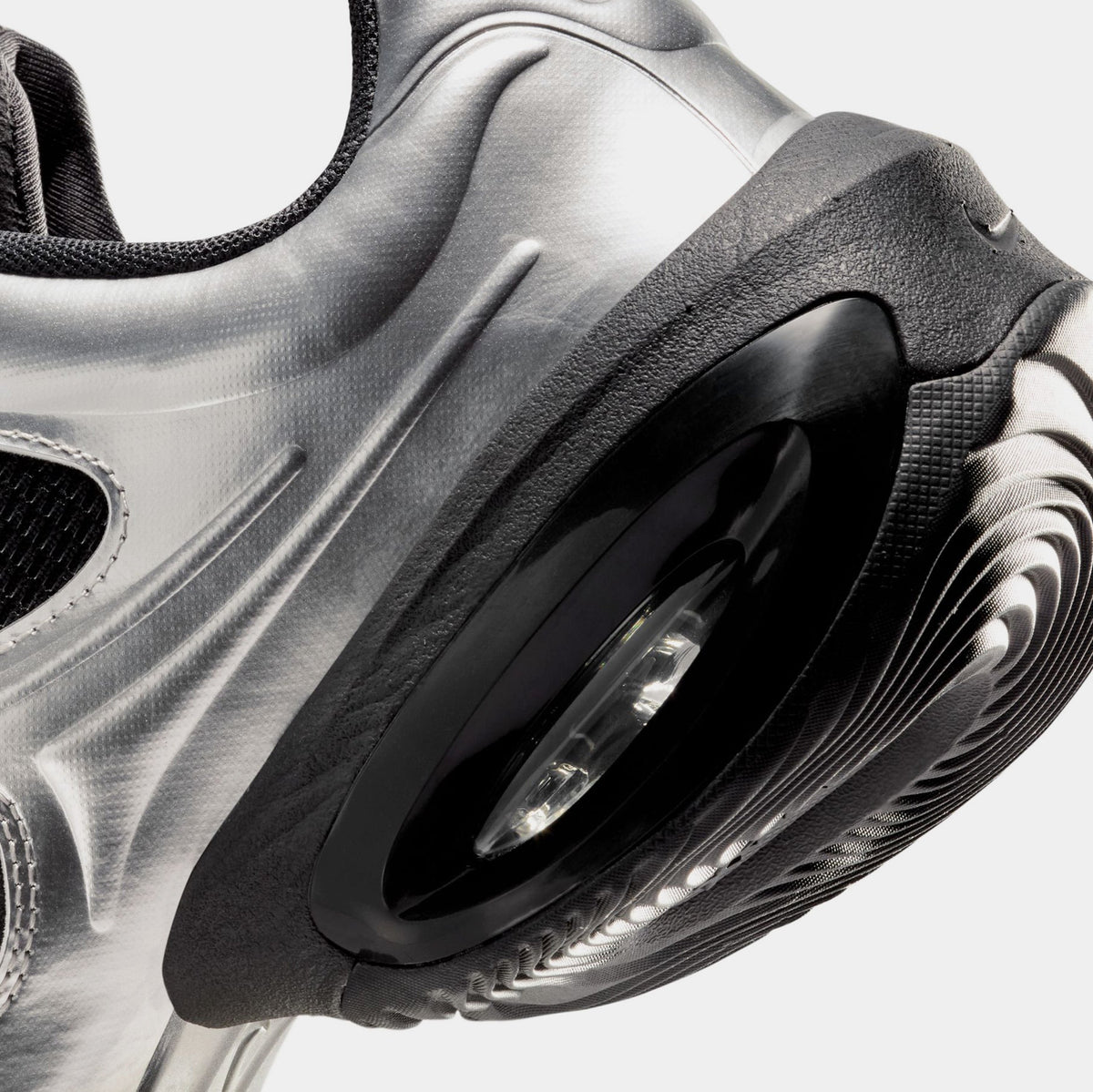 Exclusive Air Max Muse Womens Running Shoes (Black/Metallic Silver) — 5 — Lifestyle View