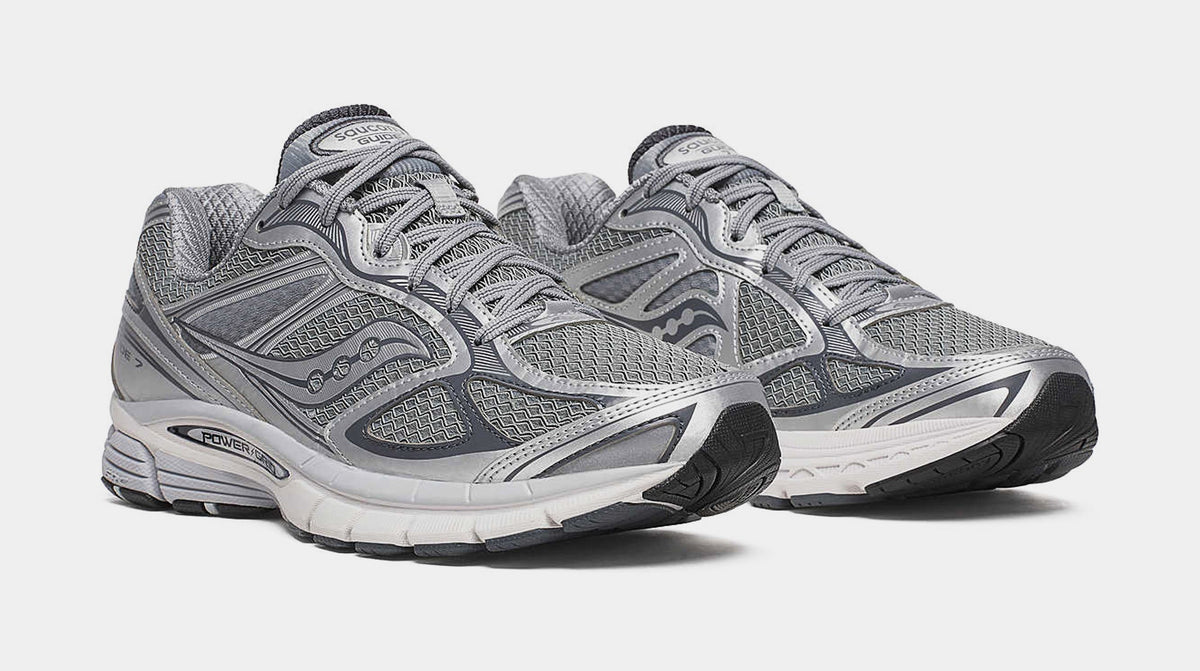 Exclusive Progrid Guide 7 Mens Running Shoes (Grey/Silver) — 4 — Top View