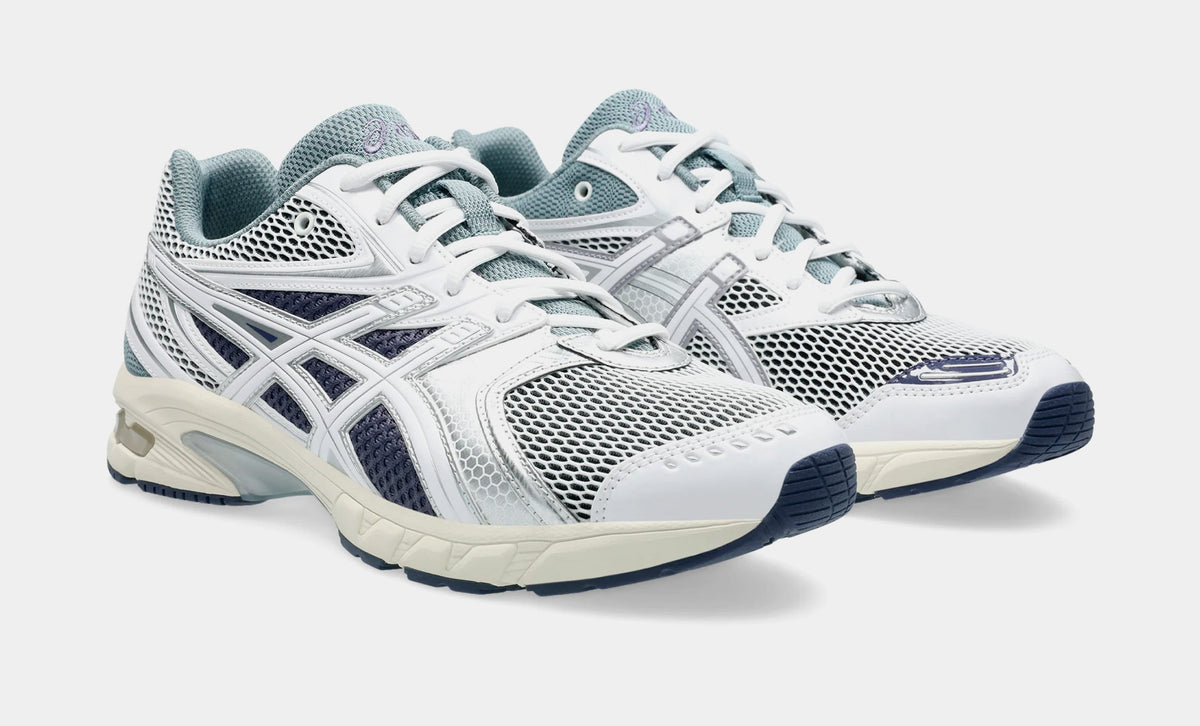 Exclusive Gel DS Trainer 14 Mens Running Shoes (White/Pure Silver/Black) — 4 — Back View
