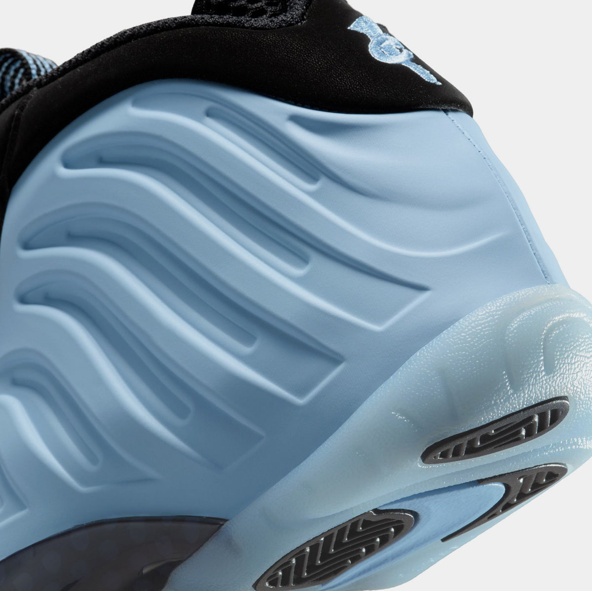 Exclusive Little Posite One Grade School Basketball Shoes (Psychic Blue/Black) — 3.5Y — Lifestyle View