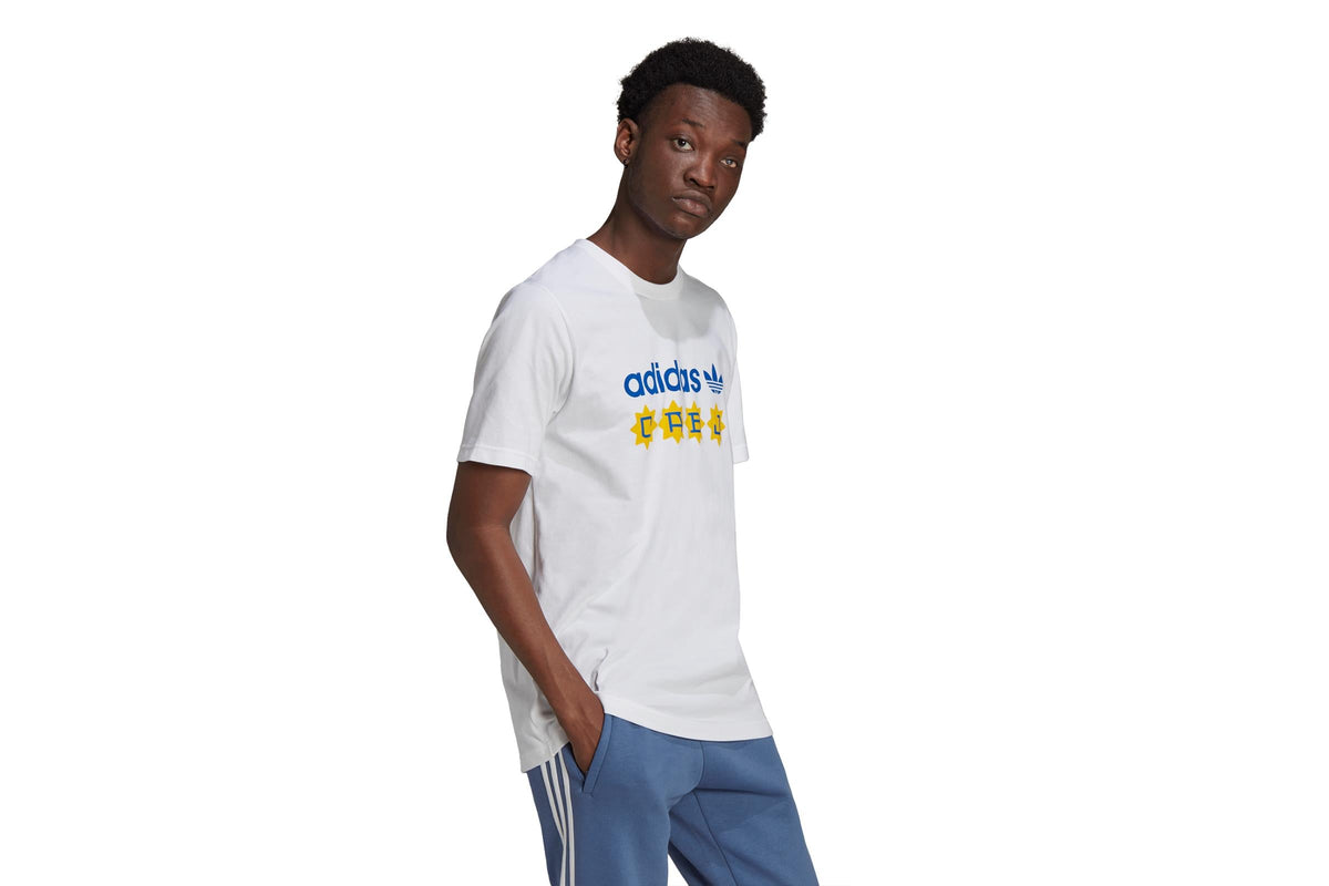 Exclusive adidas Originals BOCA JUNIORS 81 T-SHIRT — 2XS — Front View