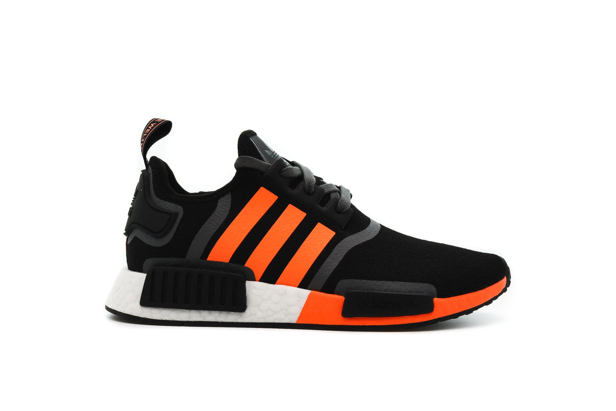 Exclusive adidas Originals NMD R1 "CORE BLACK" — 3.5 — Front View