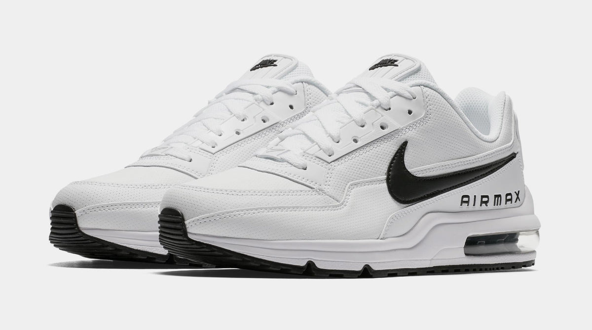 Exclusive Air Max LTD 3 Mens Running Shoes (White/Black) — 8 — Detail View