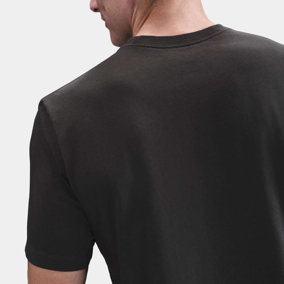 Exclusive NSW Soothe Your Sole Graphic Mens Short Sleeve Shirt (Off Noir) — S — Top View