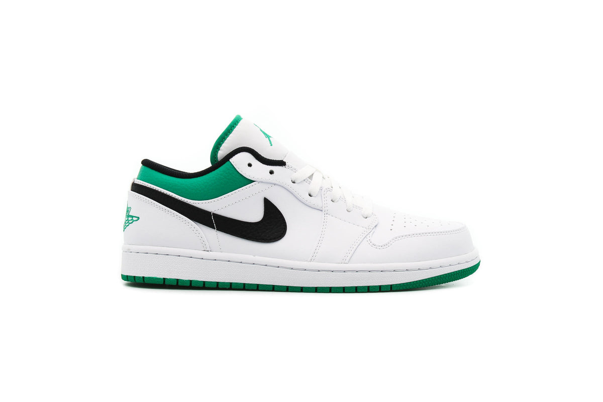 Exclusive Air Jordan 1 LOW "WHITE" — 3.5 — Front View