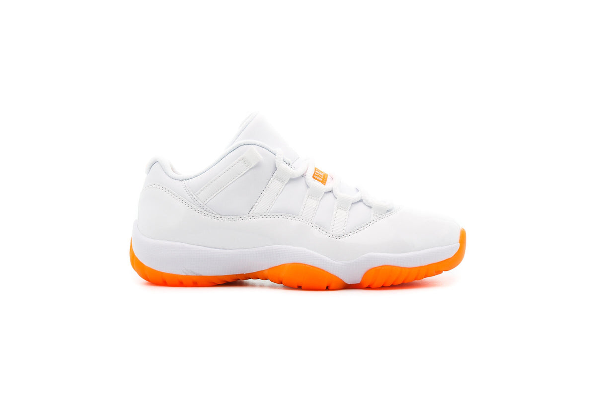 Exclusive Air Jordan WMNS 11 RETRO LOW "CITRUS" — 5 — Front View