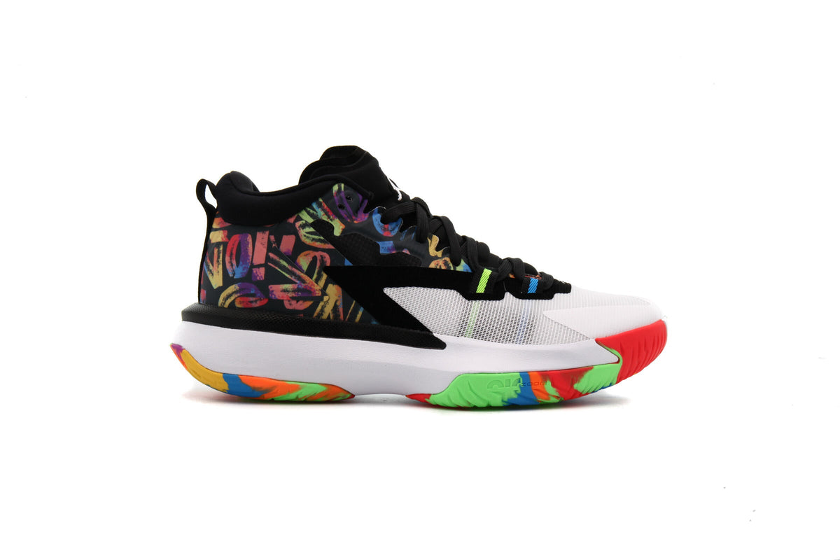 Exclusive Air Jordan ZION 1 "BLACK" — 3.5 — Front View