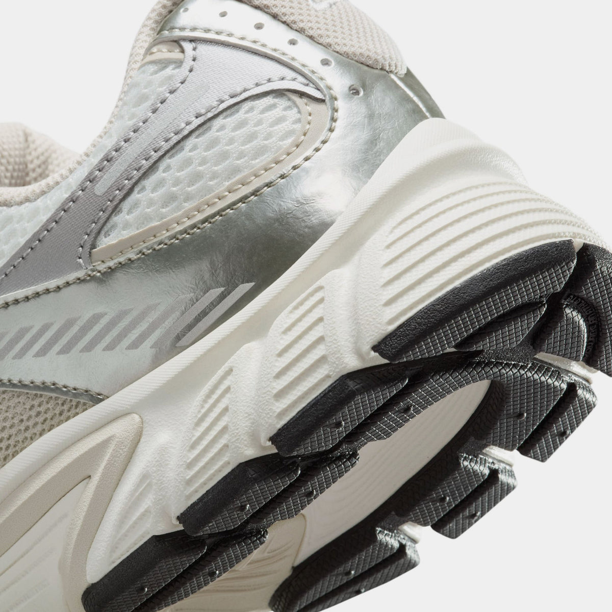 Exclusive V5 RNR Womens Running Shoes (Summit White/Light Orewood Brown/Sail/Black) — 5 — Lifestyle View