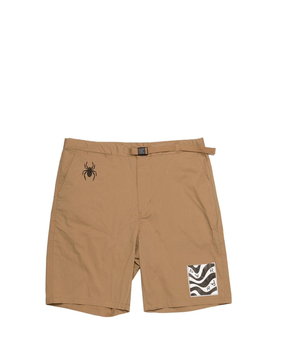 Exclusive by Parra Spider Ants Shorts — 2XS — Front View