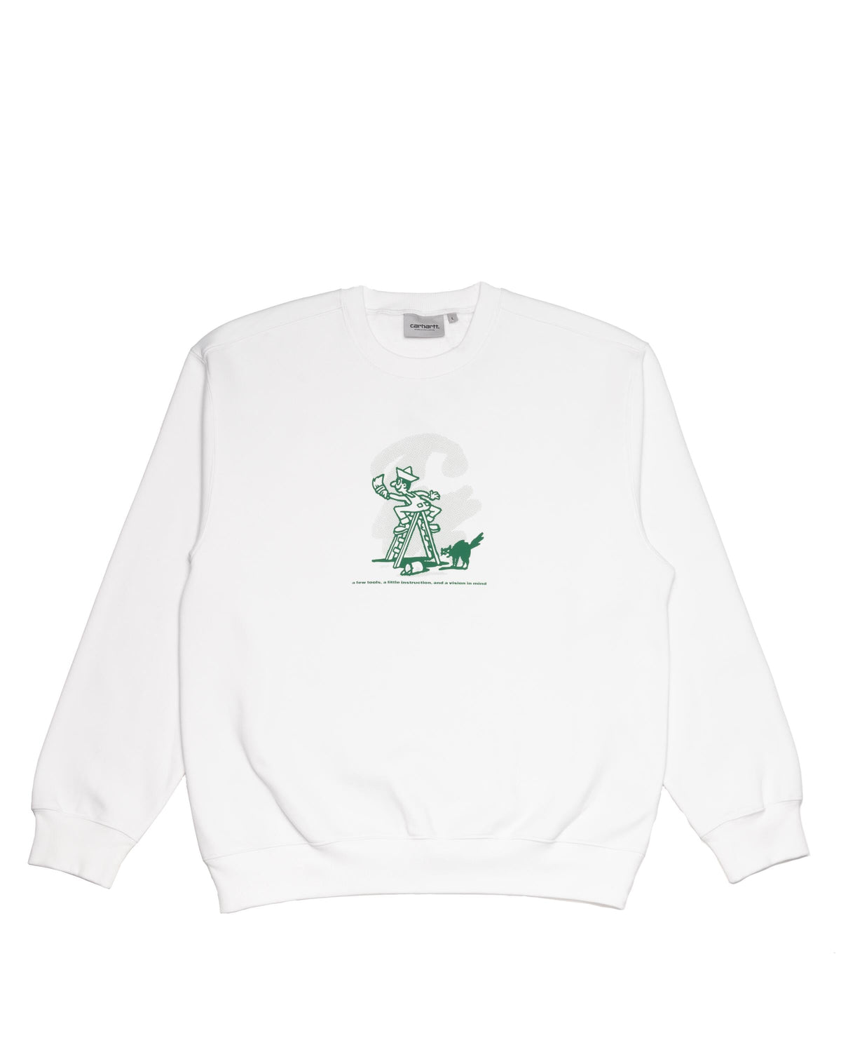 Exclusive Carhartt WIP Lucky Painter Sweat — 2XS — Front View