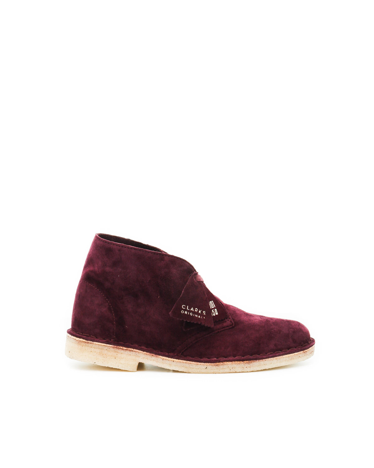 Exclusive Clarks Originals DESERT BOOT "MERLOT" — 3 — Front View