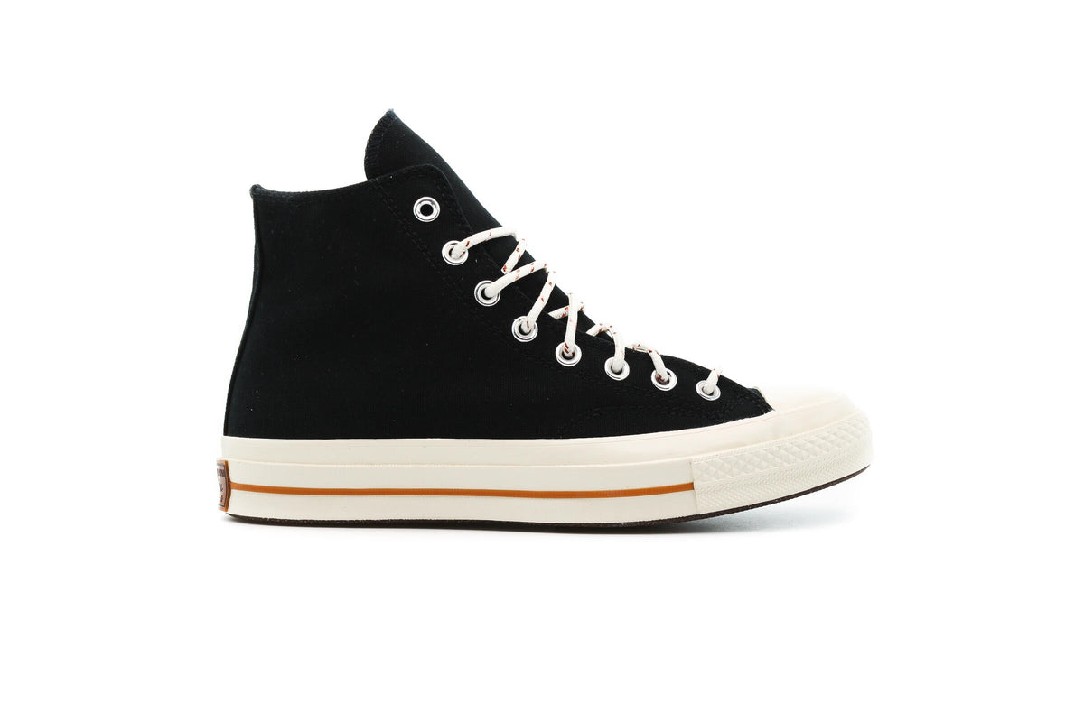 Exclusive Converse CHUCK 70 HI "BLACK" — 3 — Front View