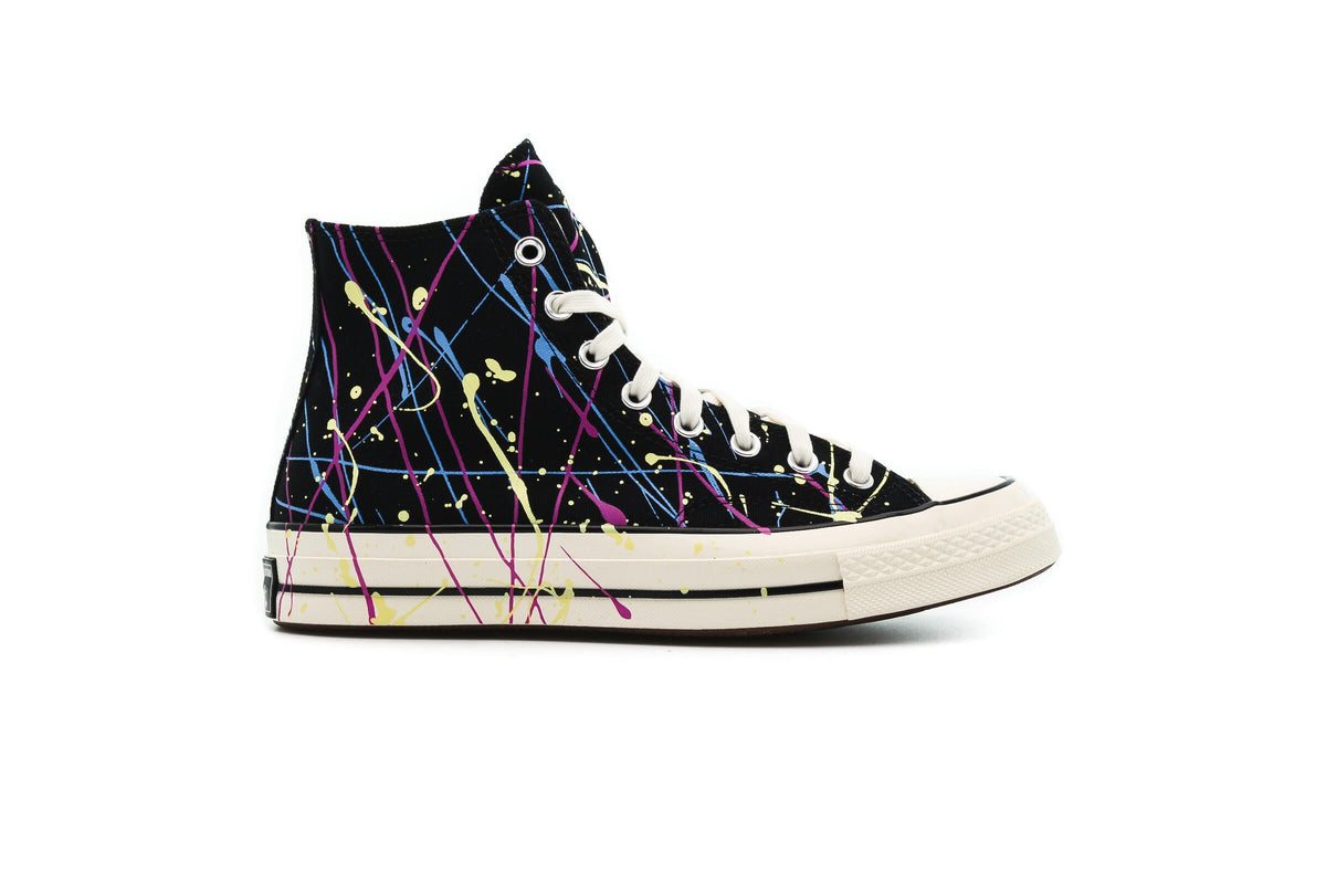 Exclusive Converse CHUCK 70 HI "BLACK" — 3 — Front View