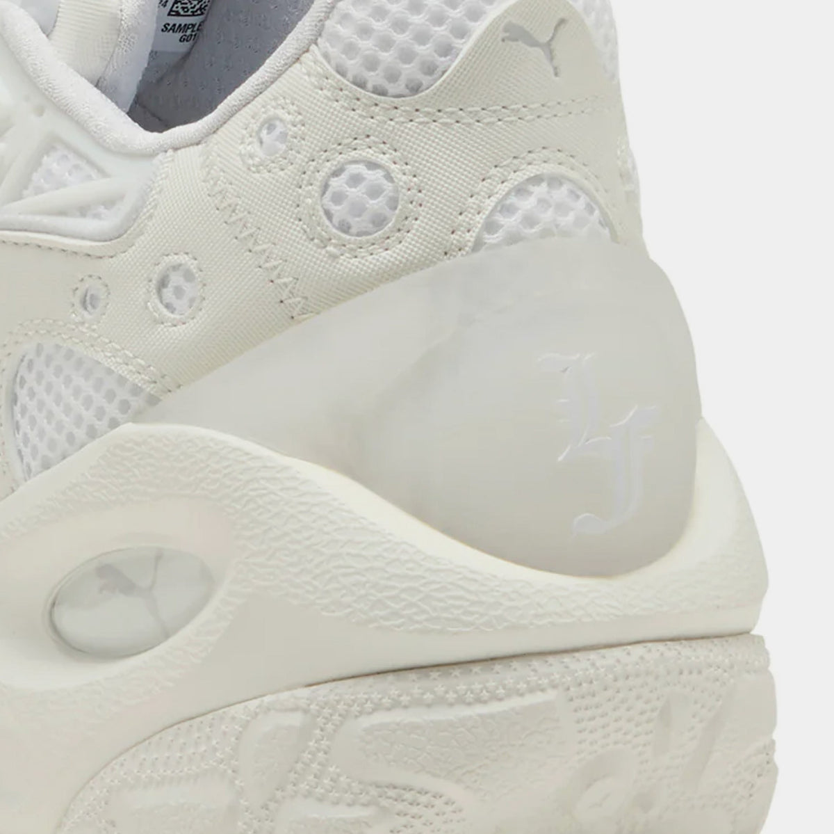 Exclusive LaFrance RNR Mens Lifestyle Shoes (White Glow/Silver Mist) — 4 — Top View