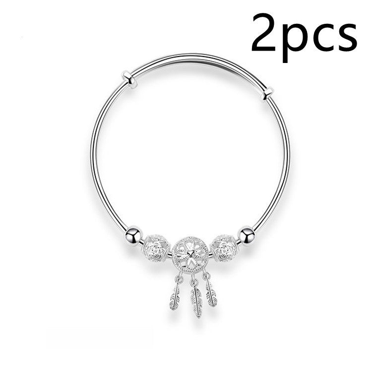 Exclusive Dreamcatcher Vintage Lucky Beads Elegant Bracelet — Dreamcatcher Bracelet — Size 1PCS — Alternate View 8