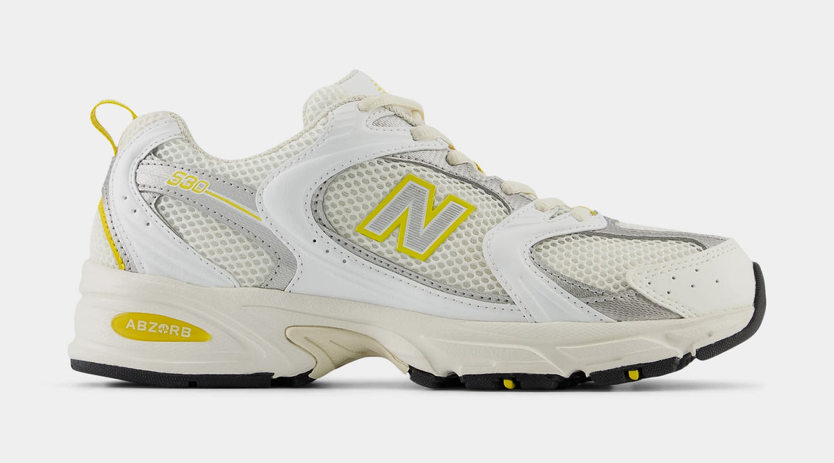 Exclusive 530 Mens Running Shoes (Metallic Yellow/White) — 4 — Front View
