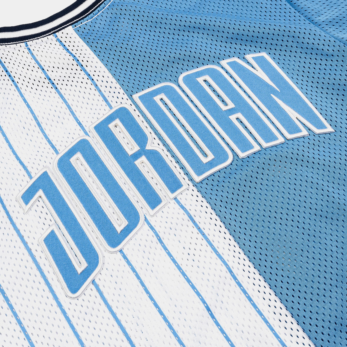 Exclusive Play Off Game Grade School Jersey (University Blue/White) — S — Top View