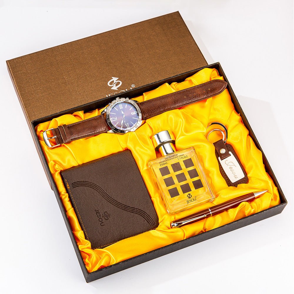 Exclusive Men's Gift Watch Set — Brown — Alternate View 7
