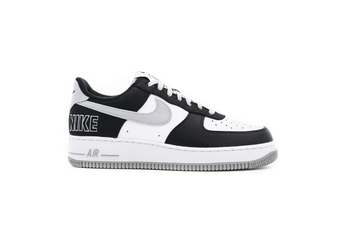 Exclusive Nike AIR FORCE 1 '07 LV8 EMB "BLACK" — 3.5 — Front View