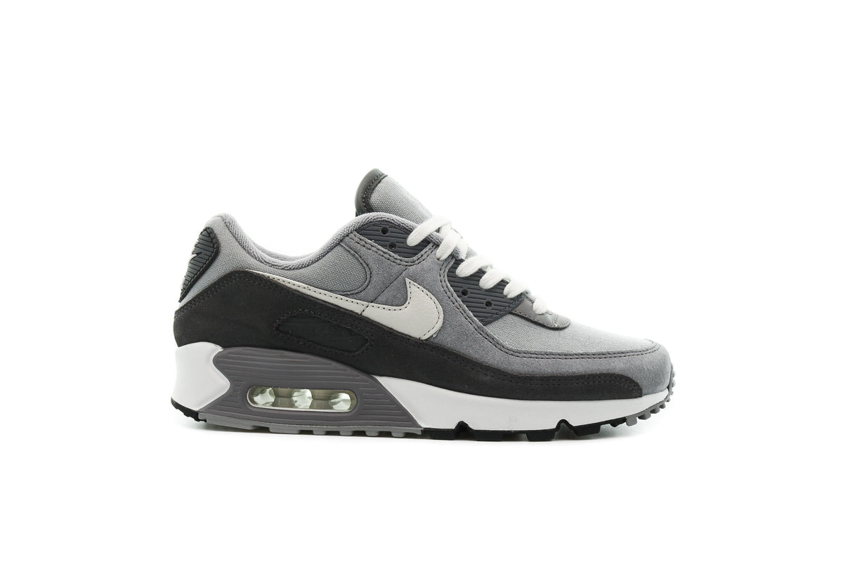 Exclusive Nike AIR MAX 90 PRM "SMOKE GREY" — 3.5 — Front View