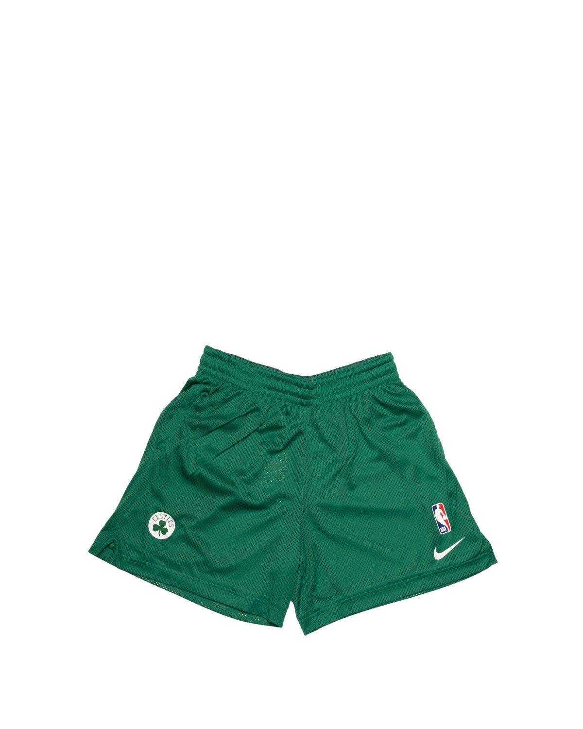 Exclusive Nike Boston Celtics NBA SHORTS — 2XS — Front View