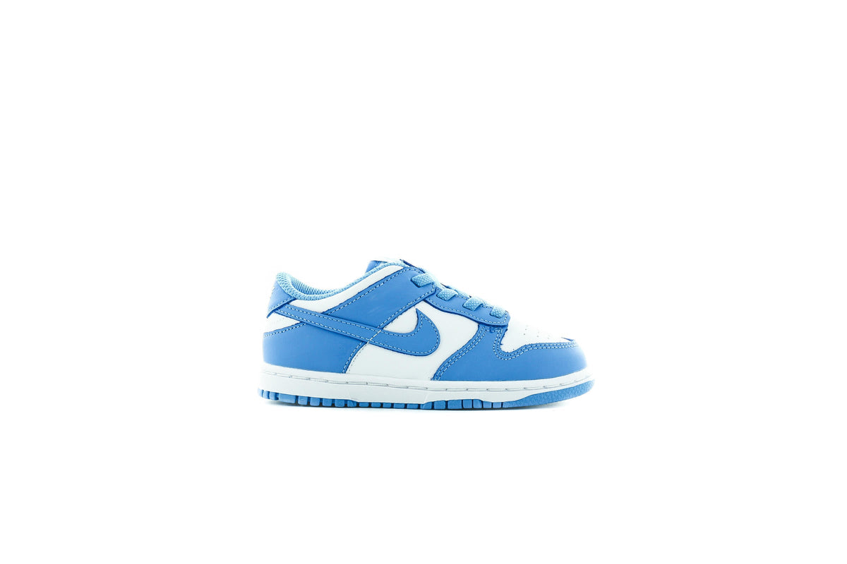 Exclusive Nike DUNK LOW (TDE) "UNIVERSITY BLUE" — 0C — Front View